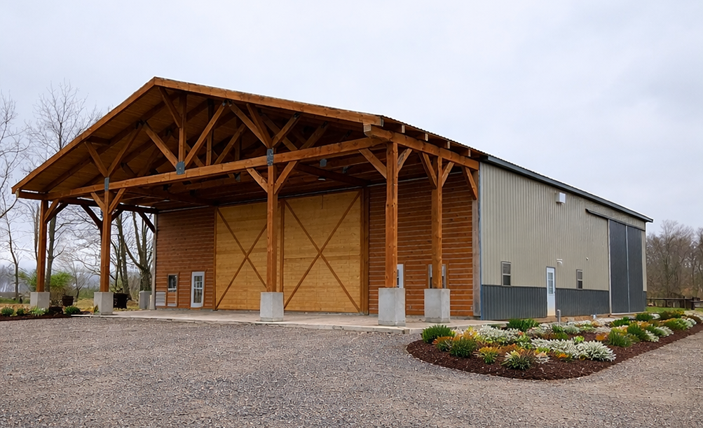Beaver Lake Cabins, custom log cabin builders main office in Indiana