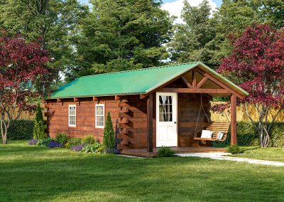 The Sandpiper Cabin is a high quality log cabin in Indiana