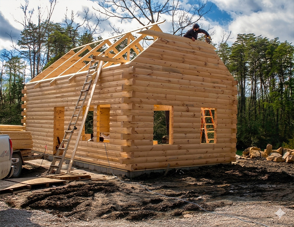 Log cabin builder we customize it for you